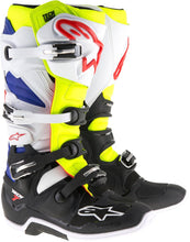 Load image into Gallery viewer, Tech 7 Boots Dark Grey/ Dark Blue/pink Fluo Sz 14
