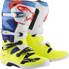 Load image into Gallery viewer, Tech 7 Boots Dark Grey/ Dark Blue/pink Fluo Sz 14
