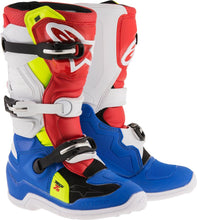 Load image into Gallery viewer, Youth Tech 7s Boots Grey/red Sz 08

