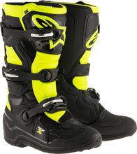 Load image into Gallery viewer, Youth Tech 7s Boots Grey/red Sz 08

