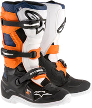 Load image into Gallery viewer, Youth Tech 7s Boots Grey/red Sz 08
