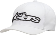 Load image into Gallery viewer, Blaze Flexfit Hat Navy/orange Sm/md
