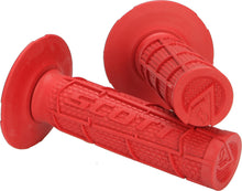 Load image into Gallery viewer, Radial Full Waffle Grips Orange 7/8"
