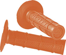 Load image into Gallery viewer, Radial Full Waffle Grips Orange 7/8"
