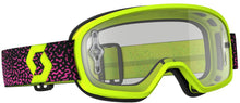Load image into Gallery viewer, Buzz Pro Goggle Black/white W/clear Works Lens

