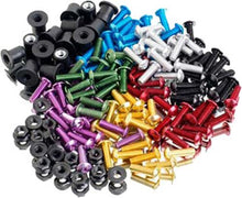 Load image into Gallery viewer, Windscreen Screw Kit Well Nut Silver
