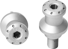 Load image into Gallery viewer, Swingarm Spools Hi-tech 10mm Silver 2/pk
