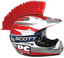 Load image into Gallery viewer, Helmet Mohawk W/suction Cup Red
