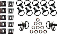 Load image into Gallery viewer, Quick Release Fasteners Silver 17mm 10/pk
