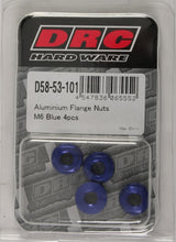 Load image into Gallery viewer, Aluminum Flange Nuts Titanium M6x12mm 4/pk
