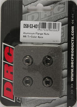 Load image into Gallery viewer, Aluminum Flange Nuts Titanium M6x12mm 4/pk
