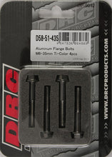 Load image into Gallery viewer, Aluminum Flange Bolts Titanium M6x35mm 4/pk
