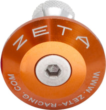 Load image into Gallery viewer, Bar End Plug Orange 35mm
