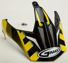 Load image into Gallery viewer, Visor W/screws Expedition Matte Black/hi-vis Orang Gm-11
