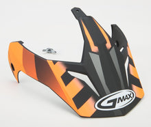 Load image into Gallery viewer, Visor W/screws Expedition Matte Black/hi-vis Orang Gm-11
