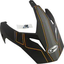 Load image into Gallery viewer, Visor W/screws Expedition Matte Black/hi-vis Orang Gm-11
