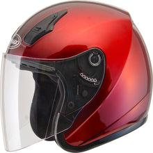 Load image into Gallery viewer, Of-17 Open-face Helmet Dark Silver Xs
