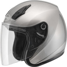 Load image into Gallery viewer, Of-17 Open-face Helmet Dark Silver Xs
