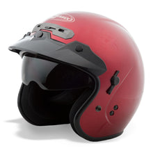 Load image into Gallery viewer, Gm-32 Open-face Helmet Candy Red Xs
