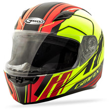 Load image into Gallery viewer, Ff-49 Full-face Rogue Helmet Matte Black/hi-vis/red Xs
