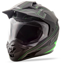 Load image into Gallery viewer, Gm-11 Dual-sport Expedition Helmet Matte Blk/hi-vis Org 2x
