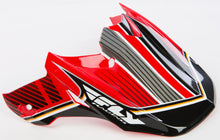 Load image into Gallery viewer, F2 Carbon Canard Helmet Visor Blue/white/red
