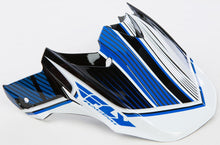 Load image into Gallery viewer, F2 Carbon Canard Helmet Visor Blue/white/red
