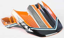 Load image into Gallery viewer, F2 Carbon Canard Helmet Visor Blue/white/red
