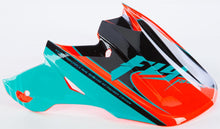 Load image into Gallery viewer, F2 Carbon Fastback Visor Orange/black/white
