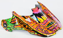 Load image into Gallery viewer, Kinetic Jungle Visor Orange/green
