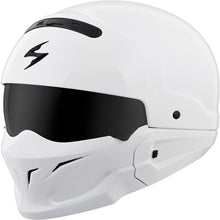 Load image into Gallery viewer, Covert Open-face Helmet Gloss White Xs
