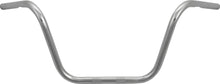 Load image into Gallery viewer, Buckhorn Handlebar Chrome 1" W-10" Rise
