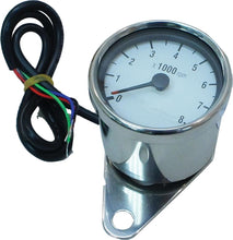 Load image into Gallery viewer, Mini 8000 Rpm Tachometer White Face
