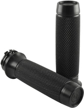 Load image into Gallery viewer, Knurled Moto Grips Red Tbw

