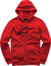 Load image into Gallery viewer, Ageless Fleece Hoodie Grey Heather/red Xl
