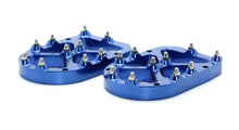 Load image into Gallery viewer, Pro Series Foot Peg Risers Blue 13mm
