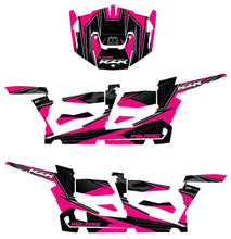 Load image into Gallery viewer, Pol Rzr4 Complete Graphic Kit Silver/black
