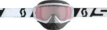 Load image into Gallery viewer, Hustle X Snow Goggle Black/white W/clear Lens
