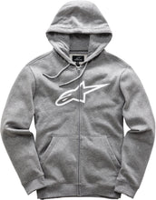 Load image into Gallery viewer, Ageless Fleece Hoodie Grey Heather/red Xl
