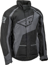 Load image into Gallery viewer, Fly Outpost Jacket Black/grey 5x
