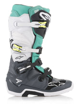 Load image into Gallery viewer, Tech 7 Boots Dark Grey/ Dark Blue/pink Fluo Sz 14
