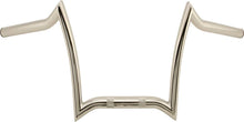 Load image into Gallery viewer, H-bar Z-bar 1" Knurl 33"w 9"rise Chrome
