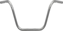 Load image into Gallery viewer, Buckhorn Handlebar Chrome 1" W-10" Rise
